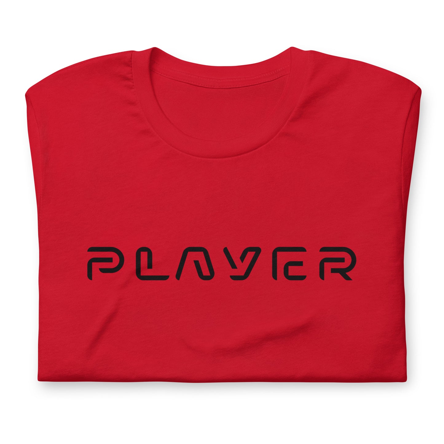 Player Futuristic Typographic Tee - Minimalist Cyber Streetwear T-Shirt