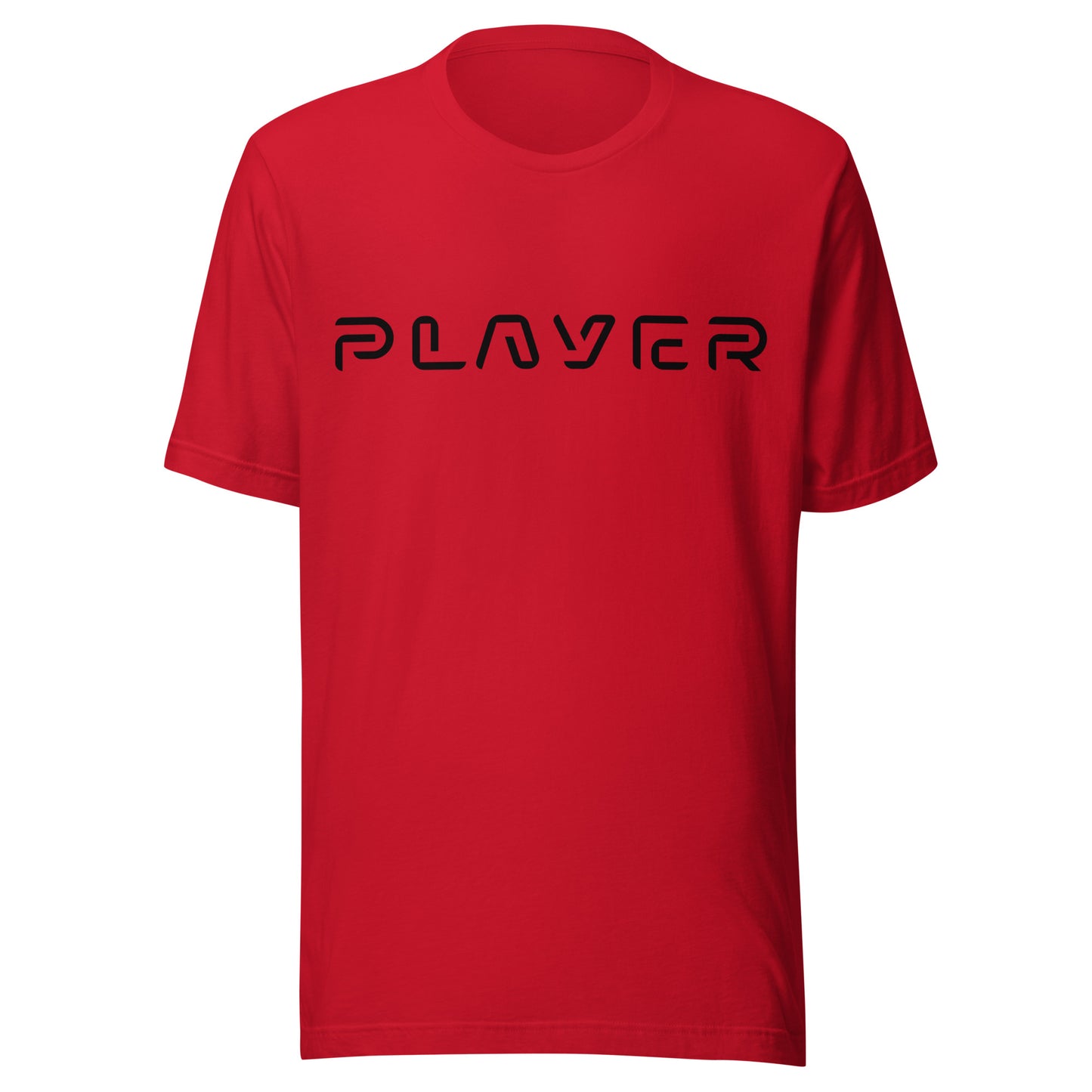 Player Futuristic Typographic Tee - Minimalist Cyber Streetwear T-Shirt