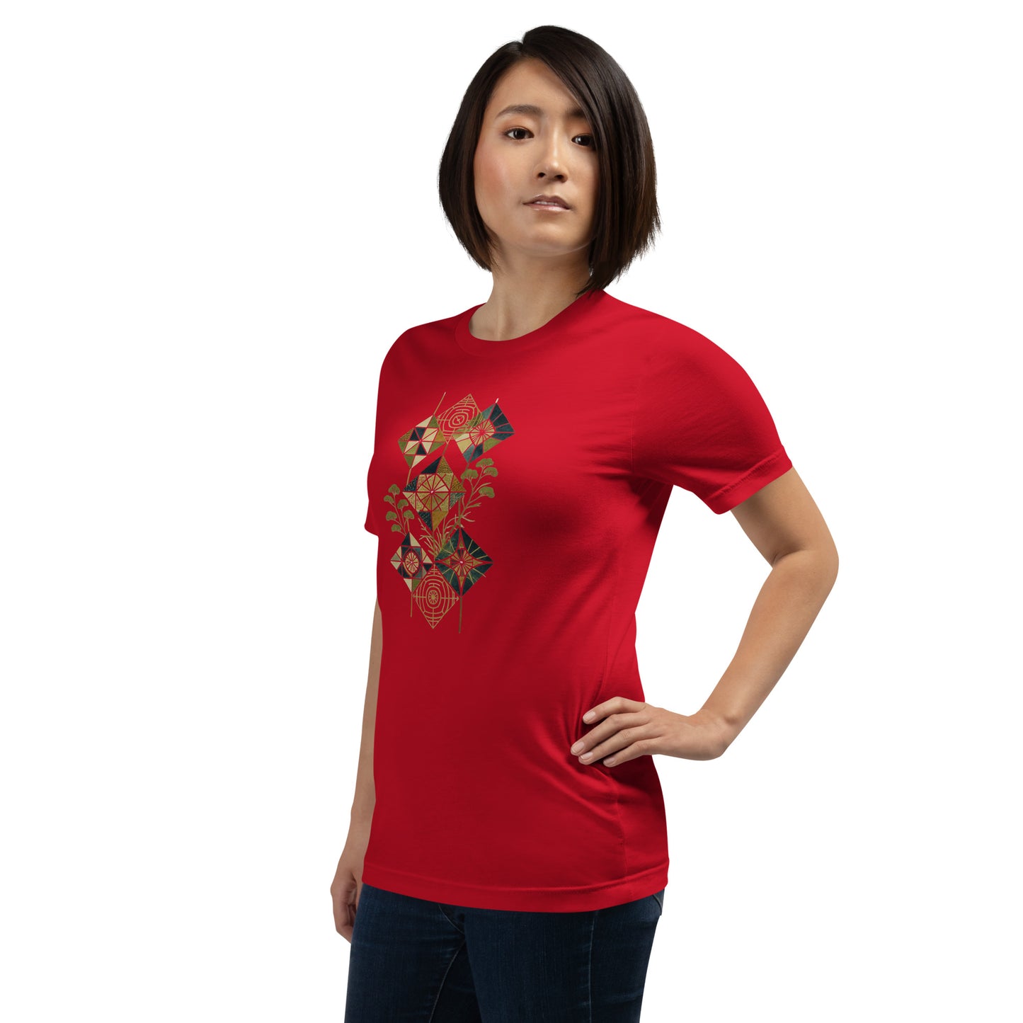 Elyx Boho Chic Graphic Tee - Premium Soft Cotton T-Shirt for Women