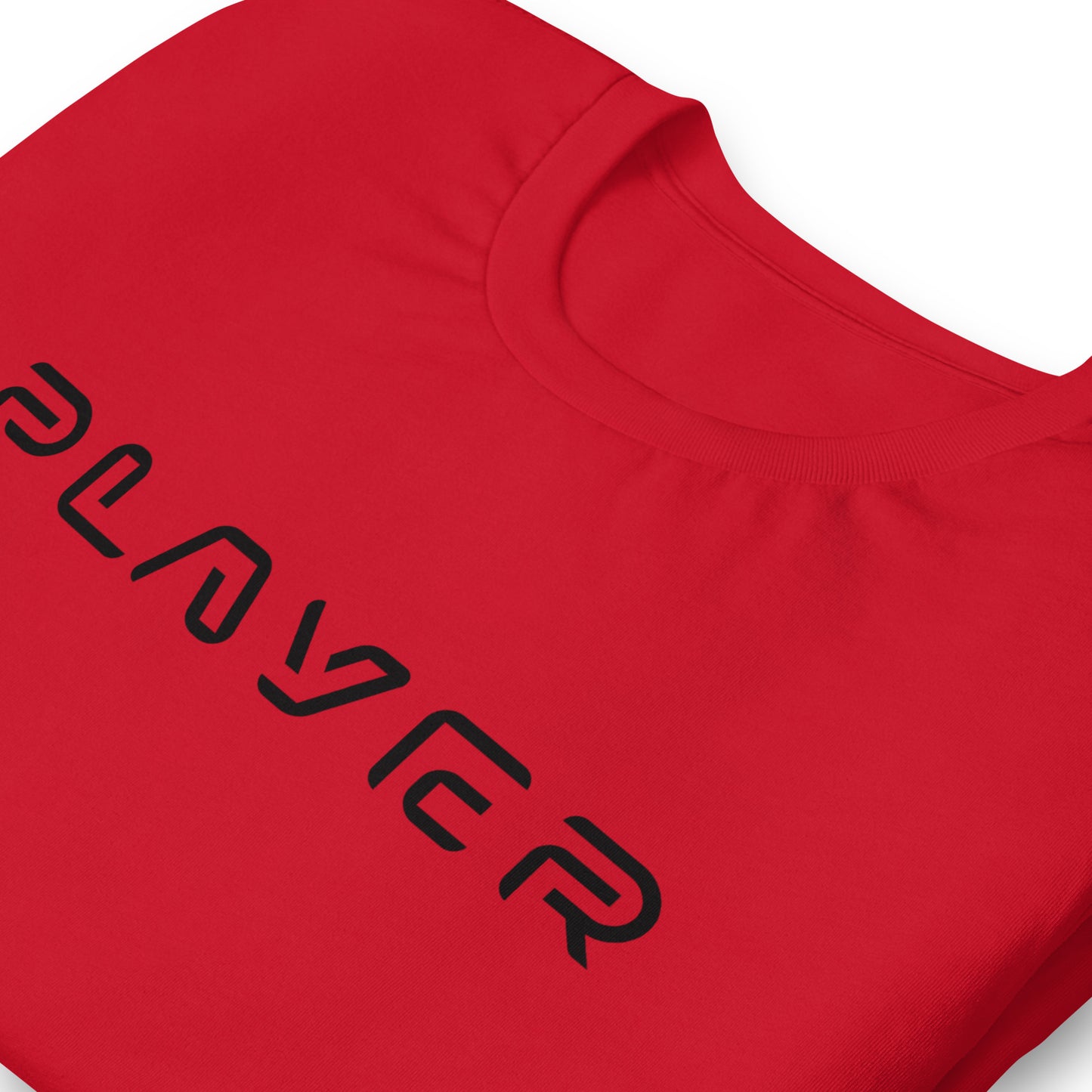 Player Futuristic Typographic Tee - Minimalist Cyber Streetwear T-Shirt