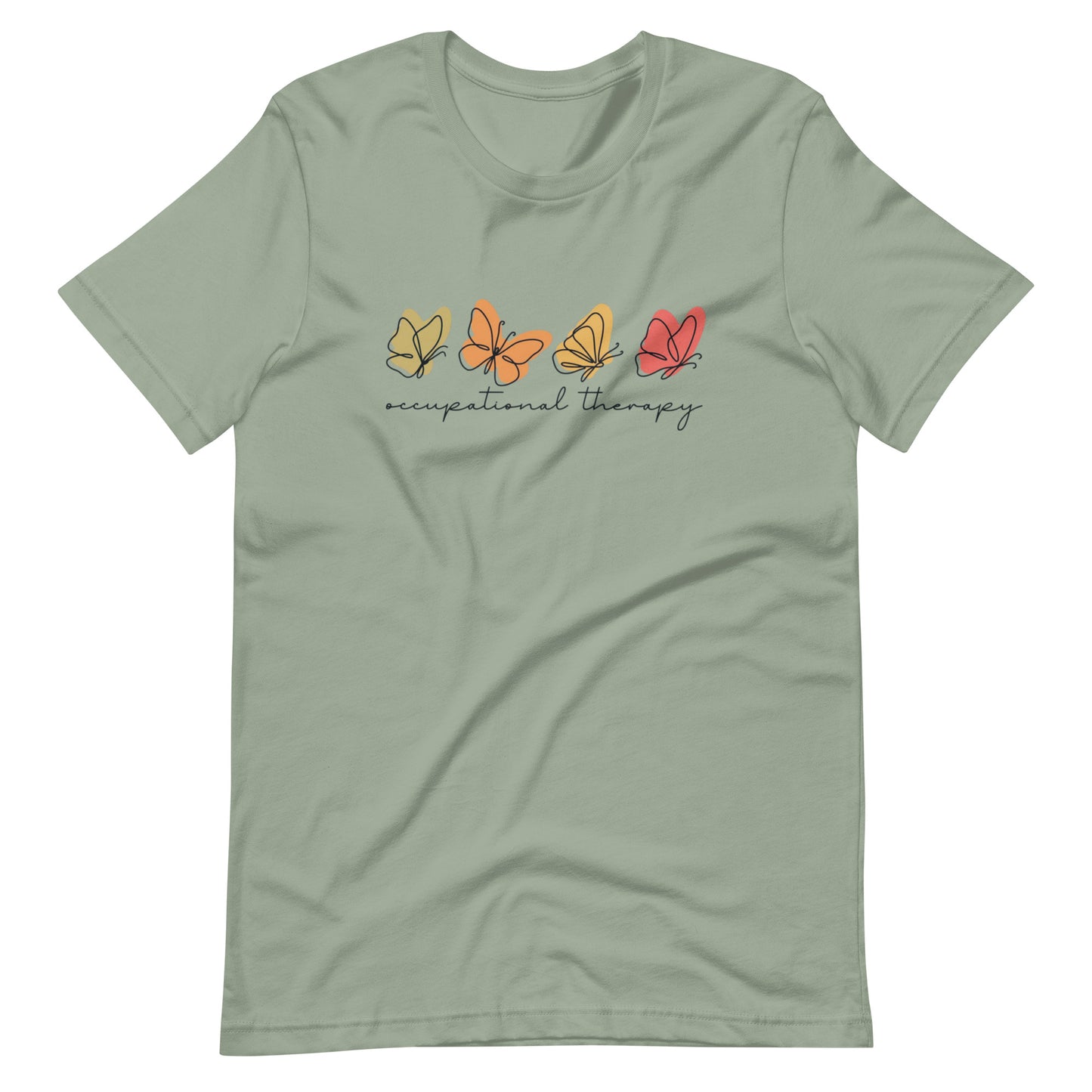 Elyx Aesthetic Occupational Therapy Butterflies Woman Graphic Tee