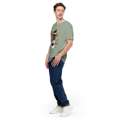 Photographer Gift Shirt - Vintage Camera Graphic Tee - Aesthetic Geometric Apparel