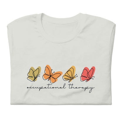 Elyx Aesthetic Occupational Therapy Butterflies Woman Graphic Tee