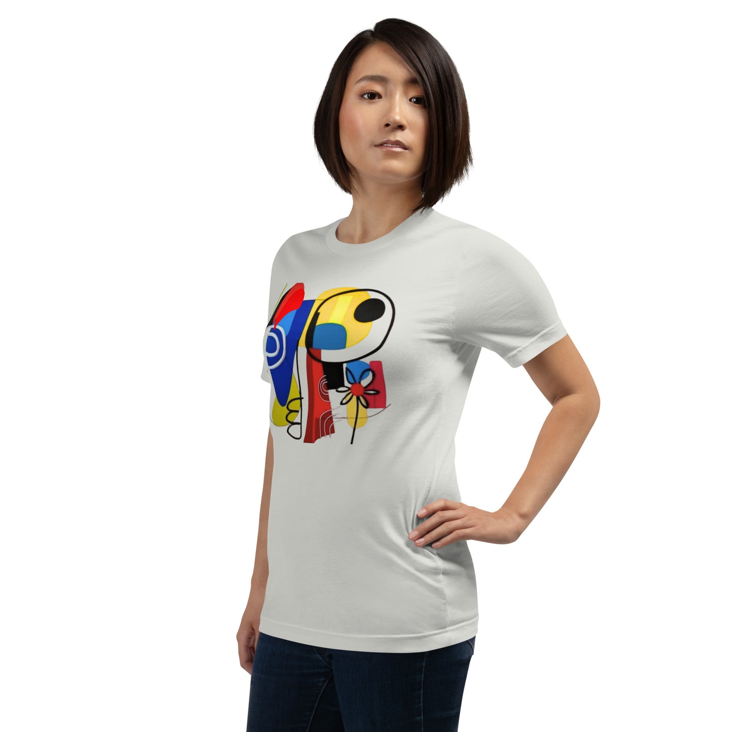Elyx Modern Art Premium Women Graphic T-Shirt