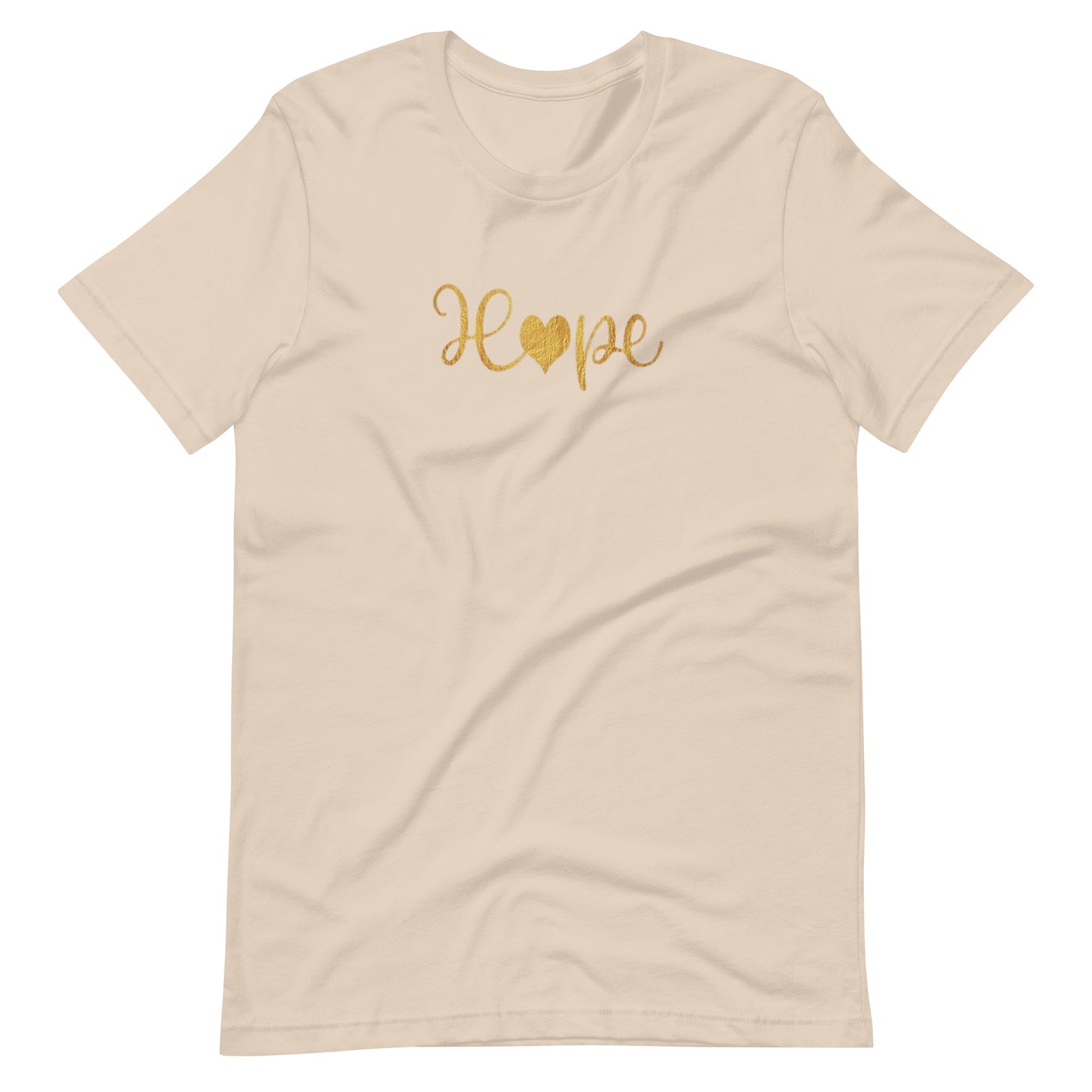 Elyx "Hope" Elegant Calligraphy Tee – Modern Minimalist Collection