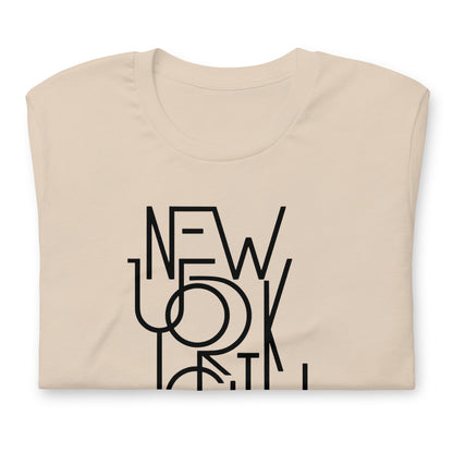 Elyx NYC Architectural Grid Premium Woman Graphic Tee