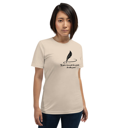 Elyx Minimalist Poetry Literary Quote Aesthetic Woman Graphic Tee