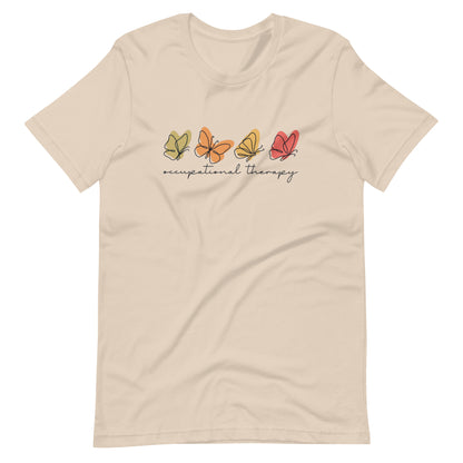Elyx Aesthetic Occupational Therapy Butterflies Woman Graphic Tee