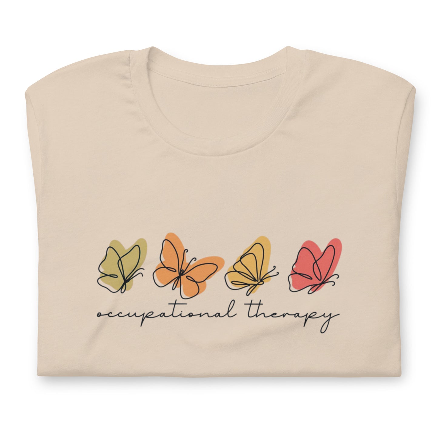Elyx Aesthetic Occupational Therapy Butterflies Woman Graphic Tee