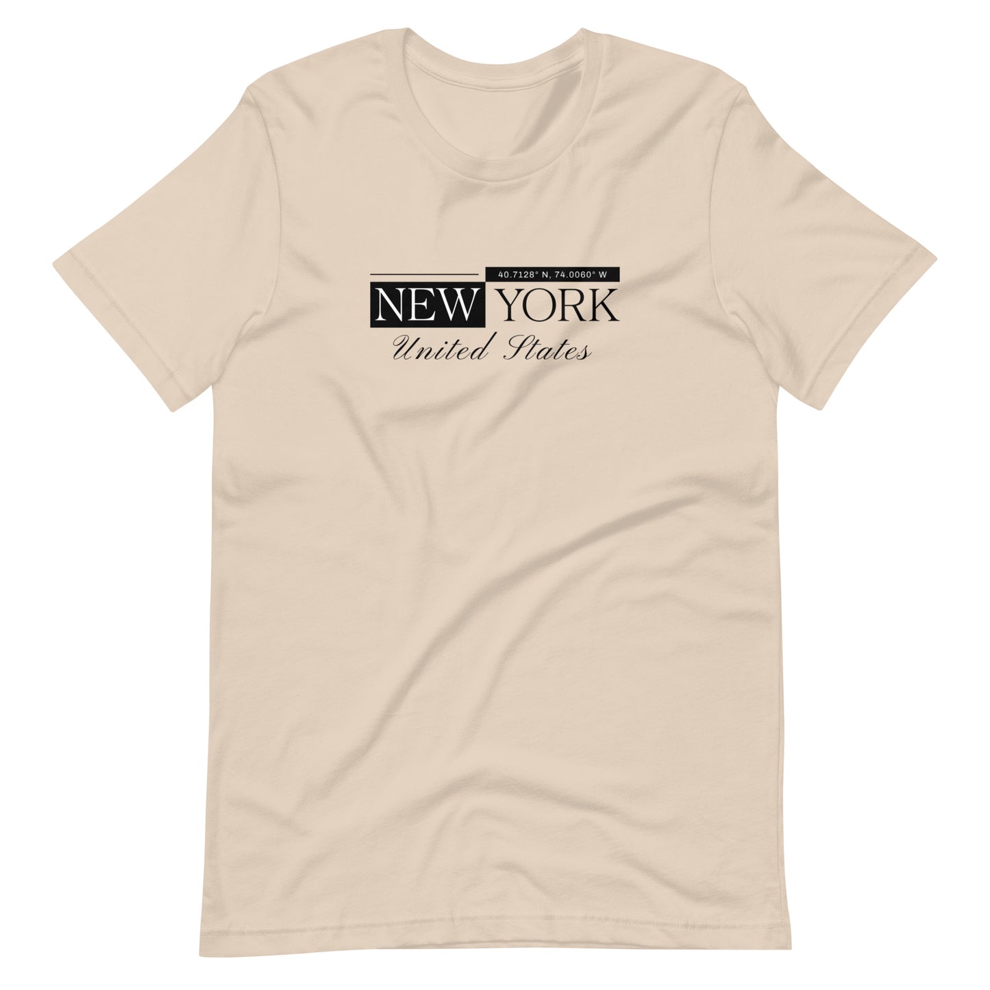 Elyx New York Minimalist City Typography Woman Graphic Tee