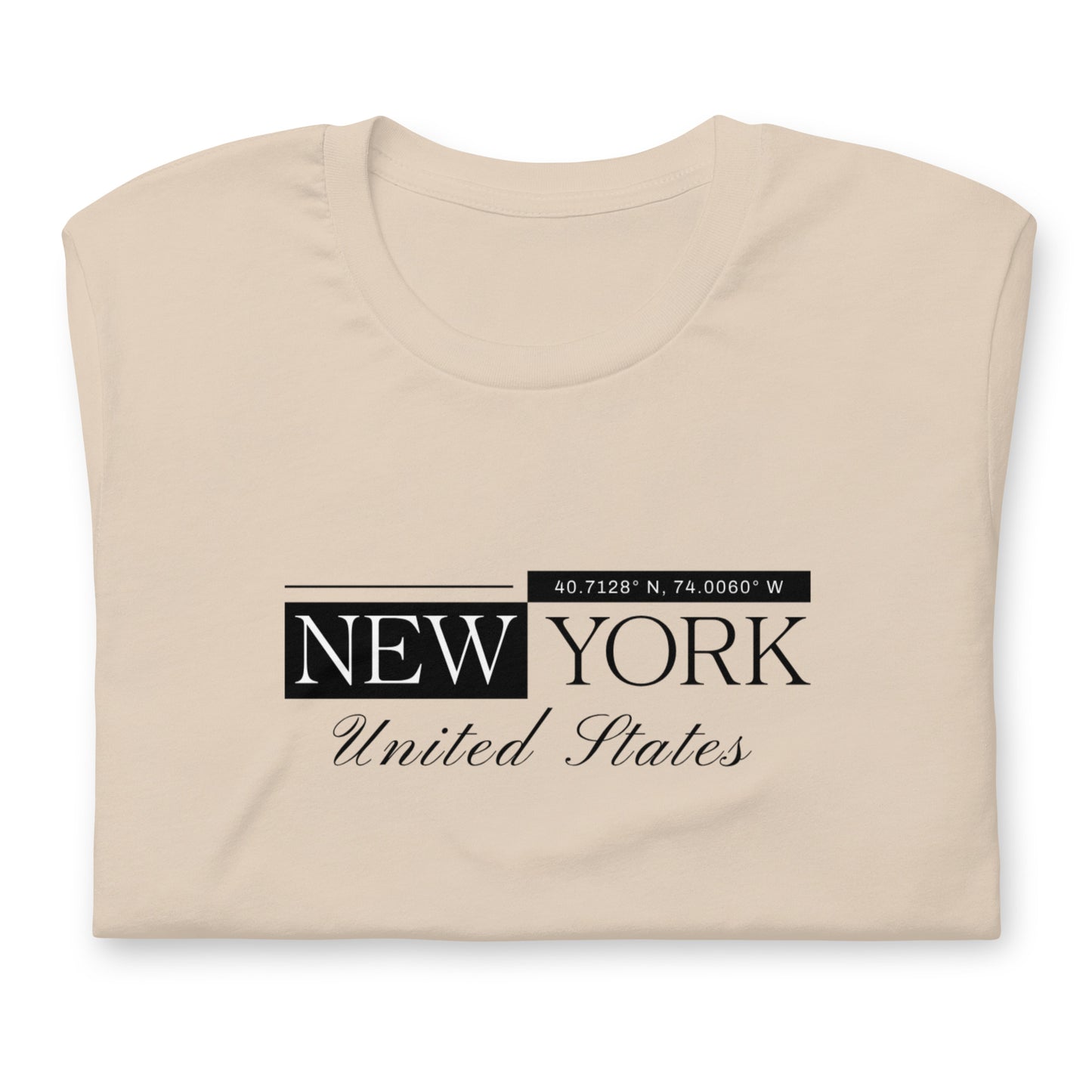 Elyx New York Minimalist City Typography Woman Graphic Tee