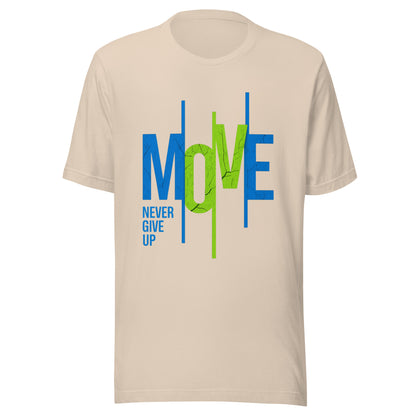 Move Forward Inspirational T-Shirt -  Sports Graphic Tee - Motivational Gym Shirt