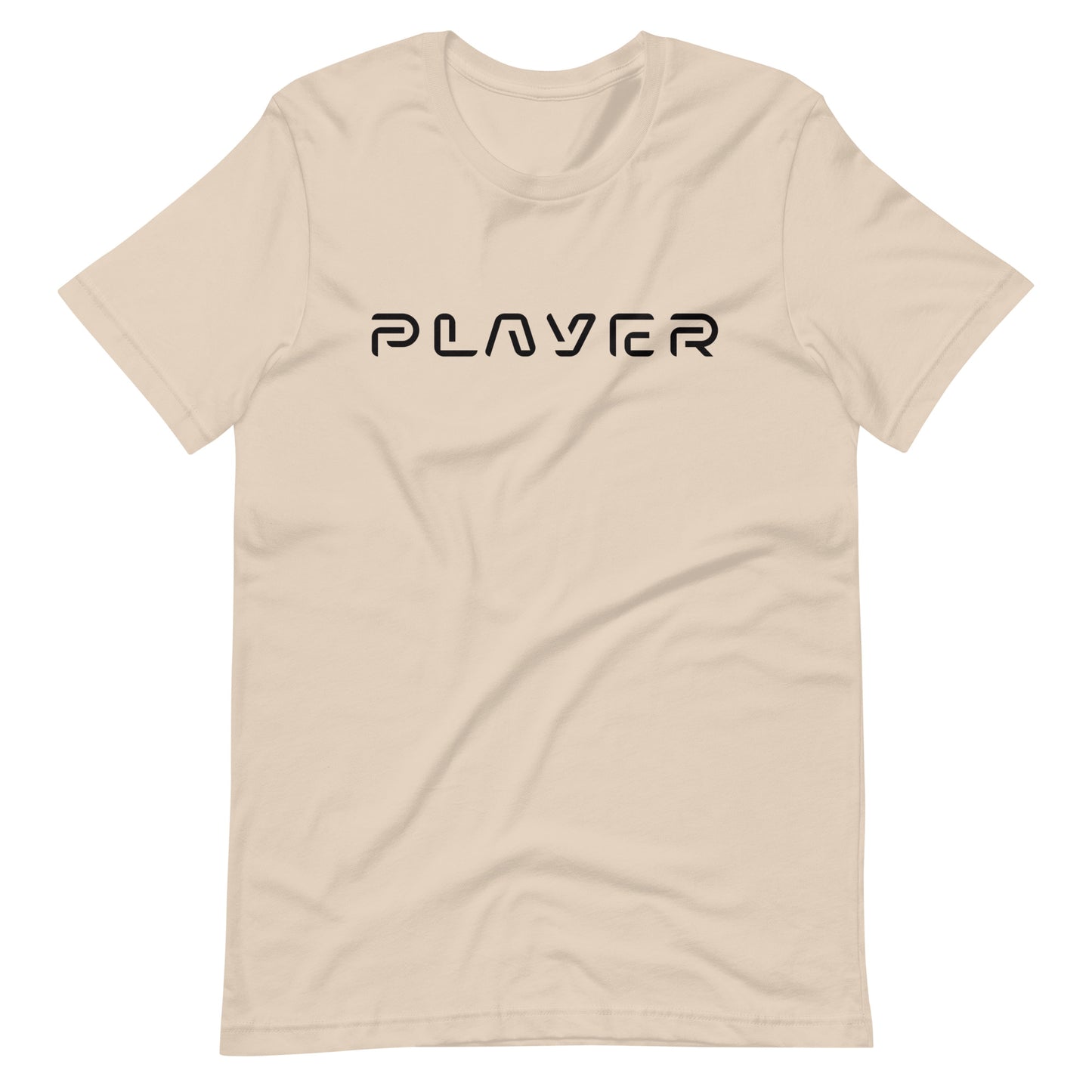 Player Futuristic Typographic Tee - Minimalist Cyber Streetwear T-Shirt