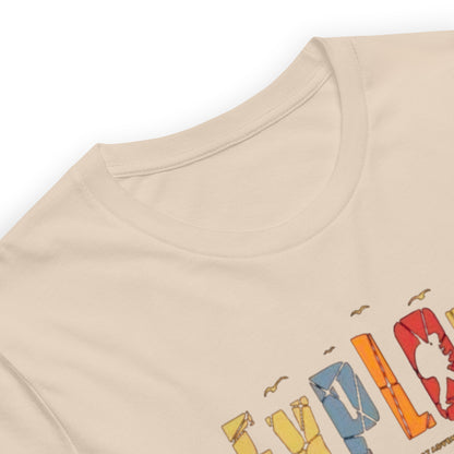 Explore The Great Adventure Graphic Tee - Retro Boho Nature & Hiking T-Shirt