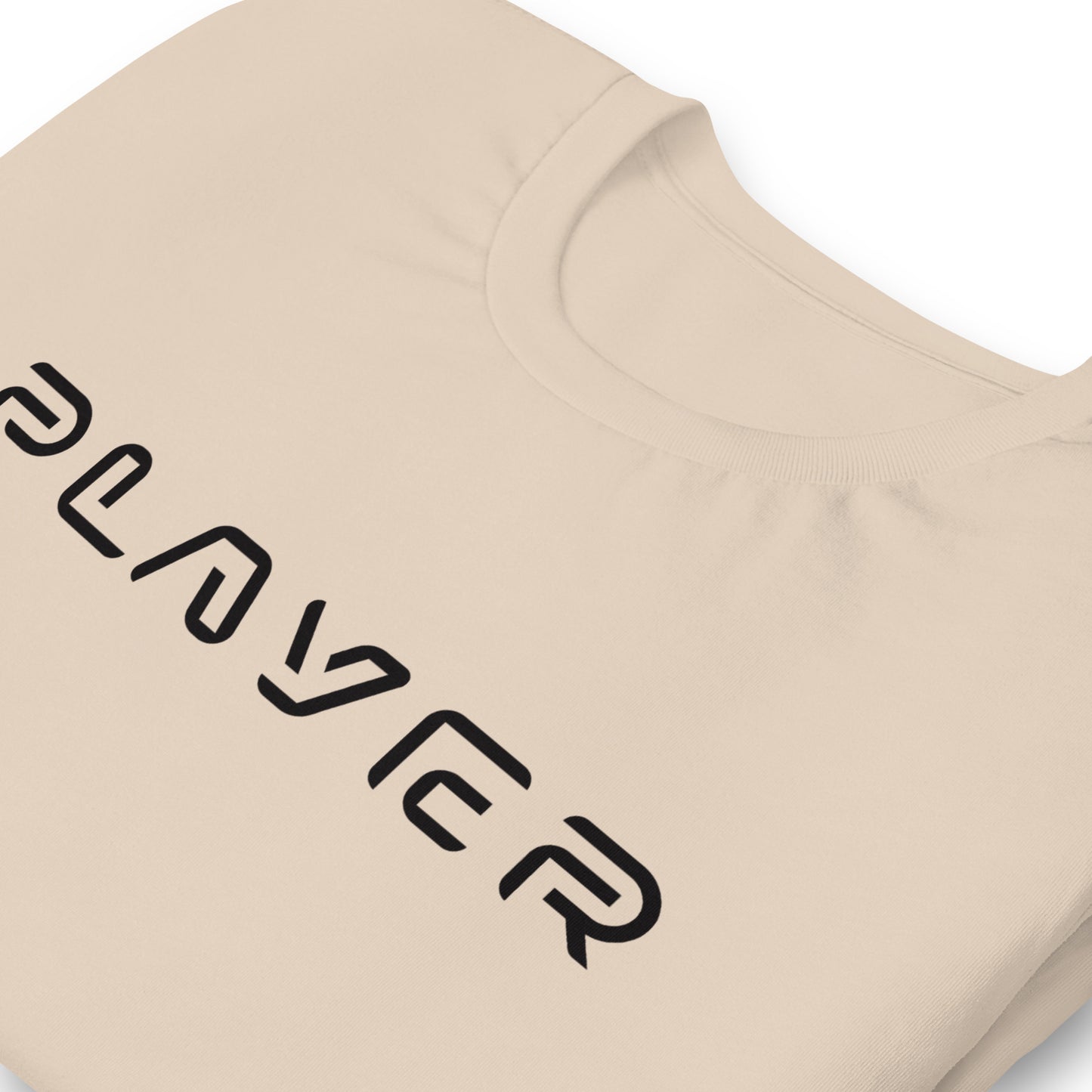Player Futuristic Typographic Tee - Minimalist Cyber Streetwear T-Shirt