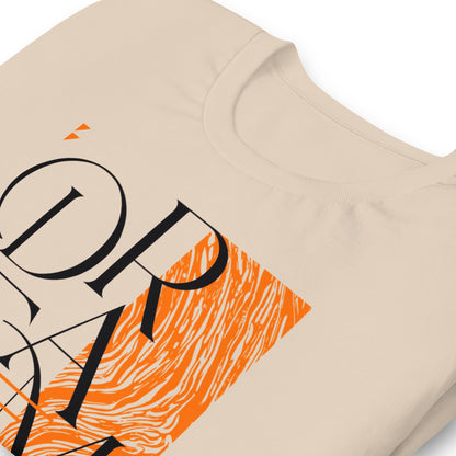 Dream Avant-Garde Typographic Tee - Abstract Minimalist Women's Streetwear T-Shirt