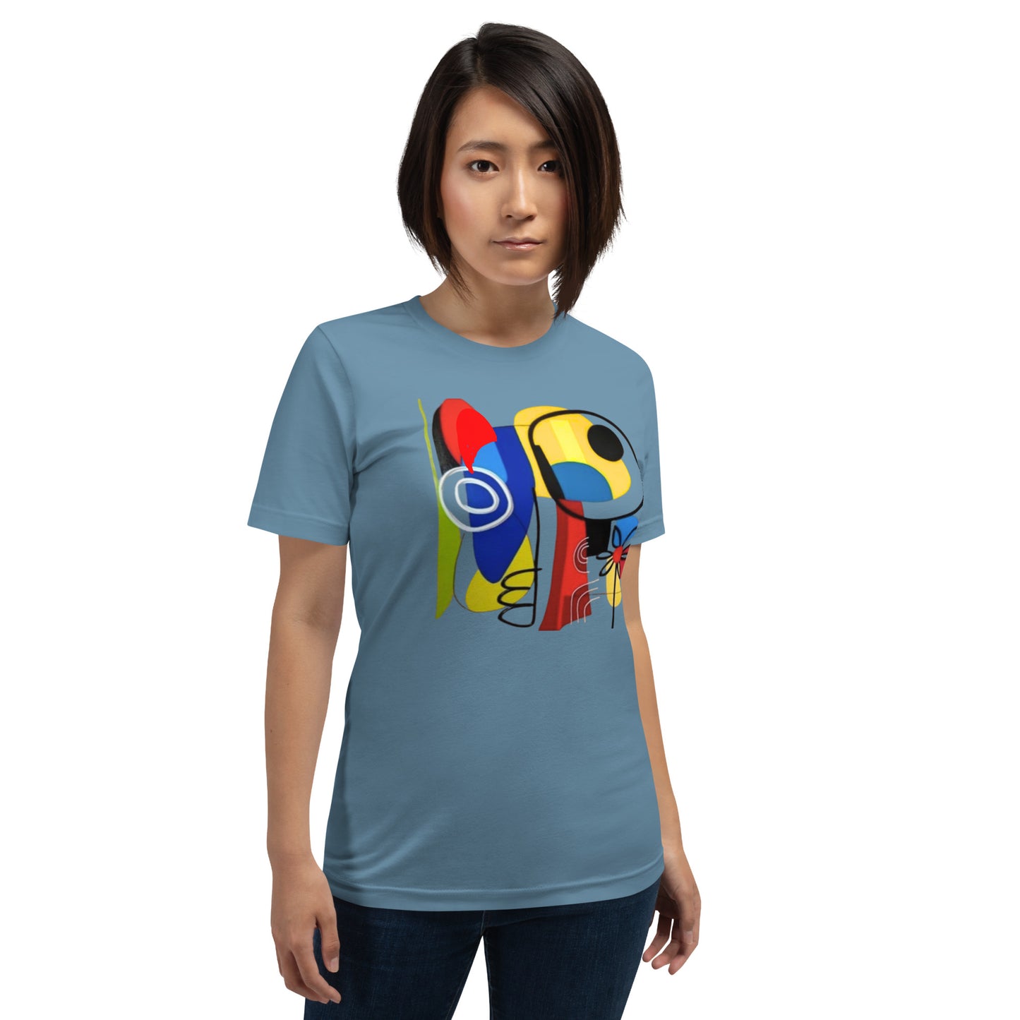 Elyx Modern Art Premium Women Graphic T-Shirt