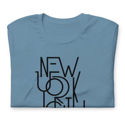 Elyx NYC Architectural Grid Premium Woman Graphic Tee