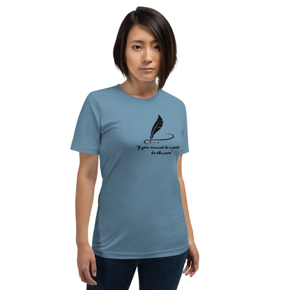 Elyx Minimalist Poetry Literary Quote Aesthetic Woman Graphic Tee