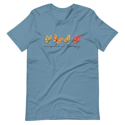Elyx Aesthetic Occupational Therapy Butterflies Woman Graphic Tee