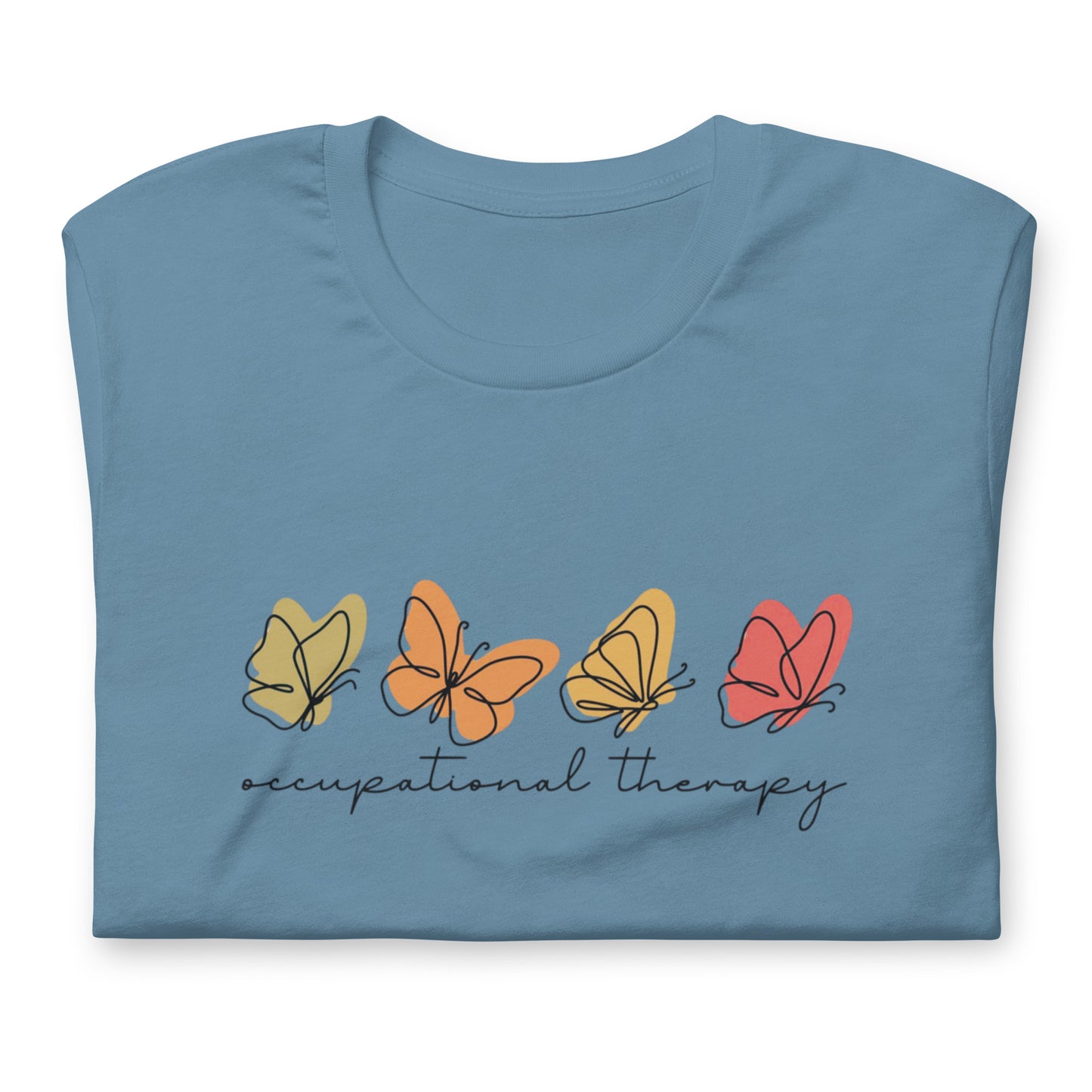Elyx Aesthetic Occupational Therapy Butterflies Woman Graphic Tee