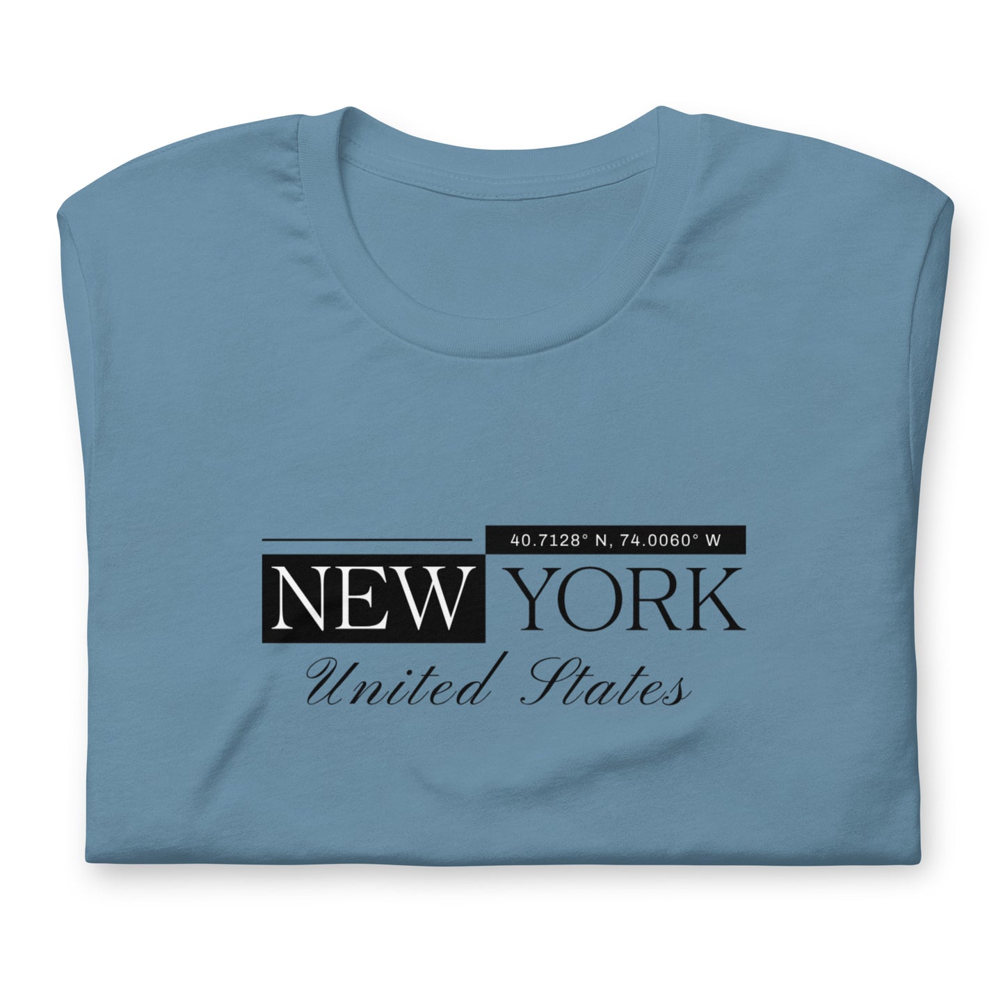 Elyx New York Minimalist City Typography Woman Graphic Tee