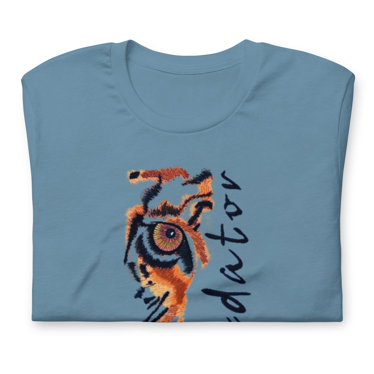 Predator Tiger Eye Graphic Tee - Minimalist Luxe Streetwear T-Shirt