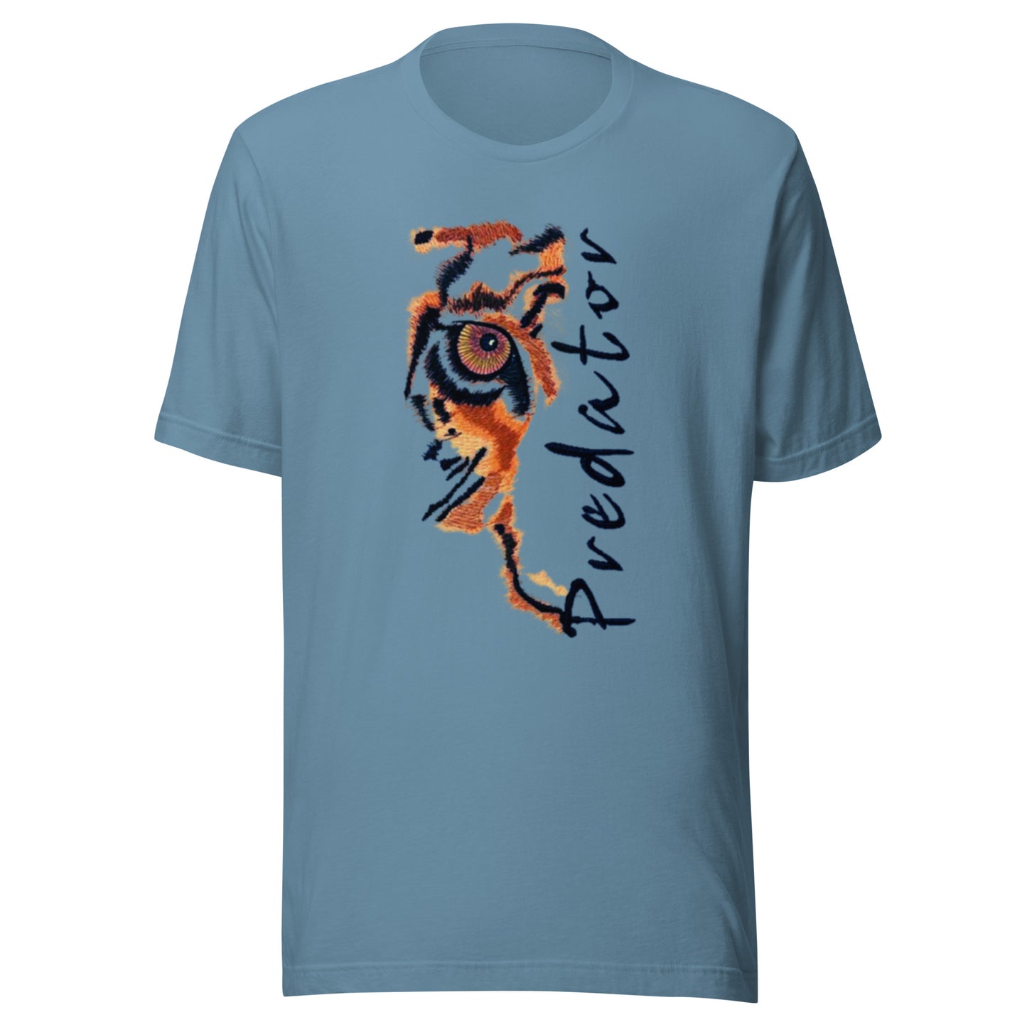 Predator Tiger Eye Graphic Tee - Minimalist Luxe Streetwear T-Shirt