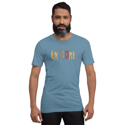 Explore The Great Adventure Graphic Tee - Retro Boho Nature & Hiking T-Shirt