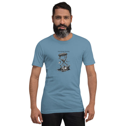 No Time Limits Hourglass Graphic Tee - Surrealist Minimalist Art T-Shirt