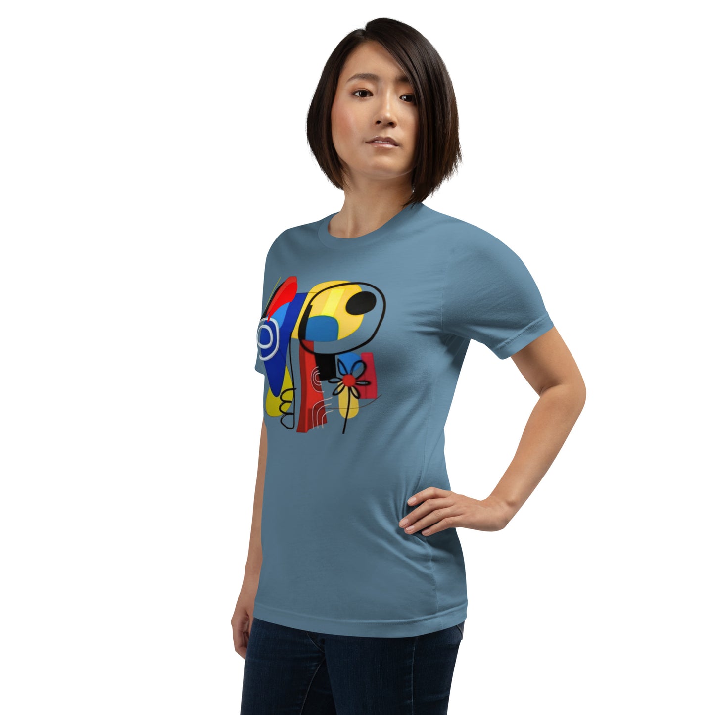 Elyx Modern Art Premium Women Graphic T-Shirt