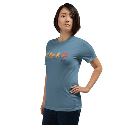 Elyx Aesthetic Occupational Therapy Butterflies Woman Graphic Tee