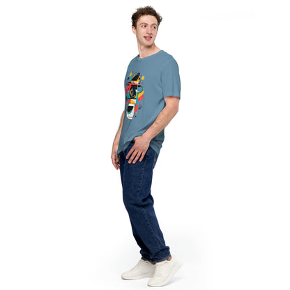 Photographer Gift Shirt - Vintage Camera Graphic Tee - Aesthetic Geometric Apparel
