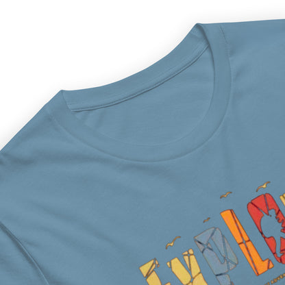 Explore The Great Adventure Graphic Tee - Retro Boho Nature & Hiking T-Shirt