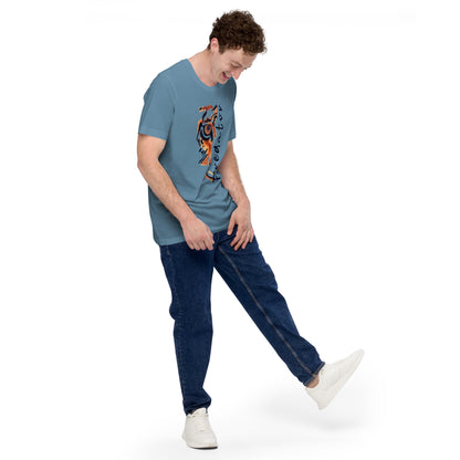 Predator Tiger Eye Graphic Tee - Minimalist Luxe Streetwear T-Shirt