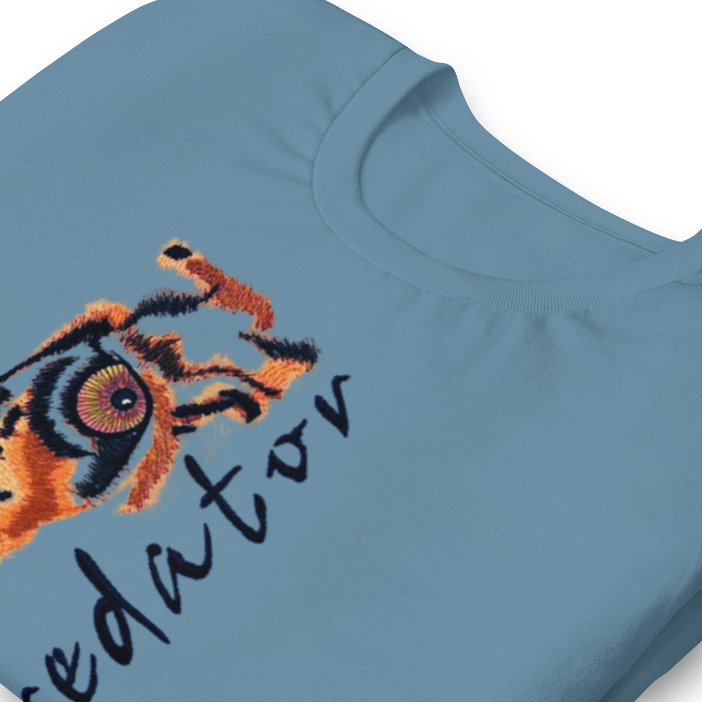 Predator Tiger Eye Graphic Tee - Minimalist Luxe Streetwear T-Shirt