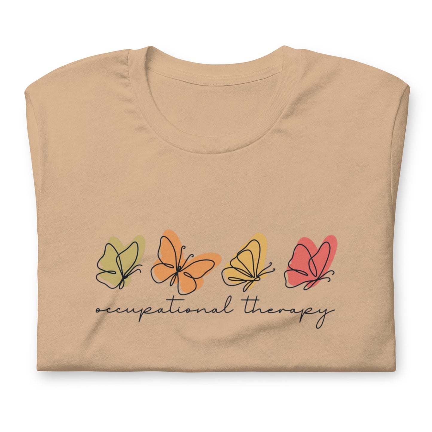 Elyx Aesthetic Occupational Therapy Butterflies Woman Graphic Tee