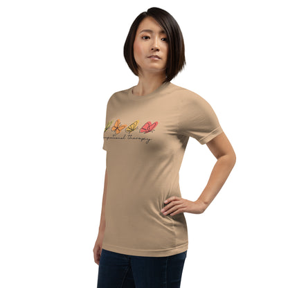 Elyx Aesthetic Occupational Therapy Butterflies Woman Graphic Tee