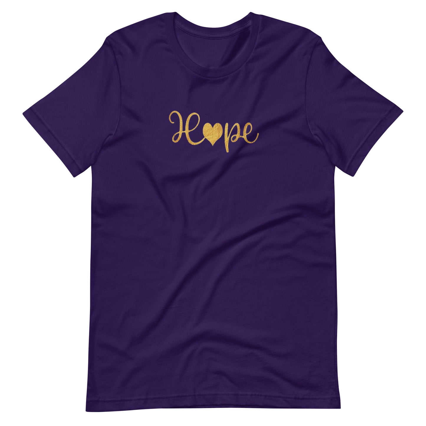 Elyx "Hope" Elegant Calligraphy Tee – Modern Minimalist Collection