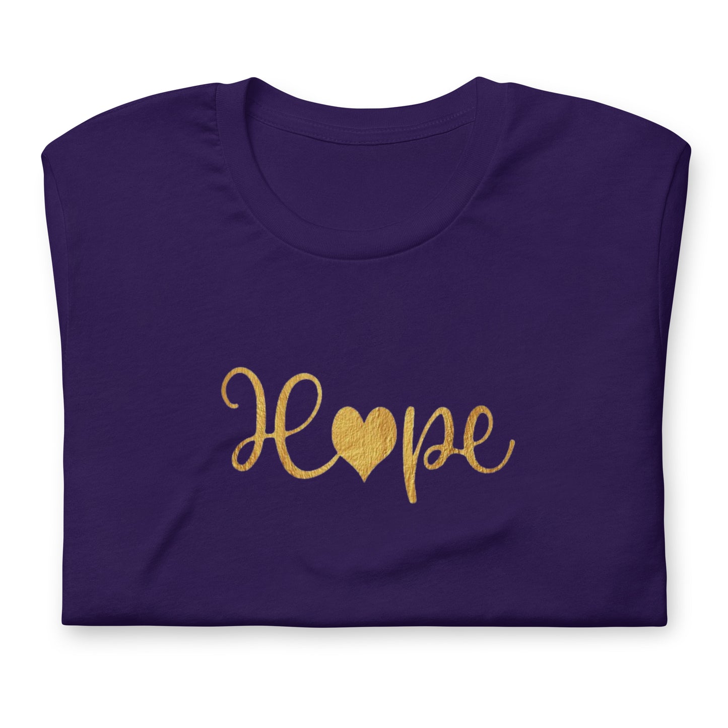 Elyx "Hope" Elegant Calligraphy Tee – Modern Minimalist Collection