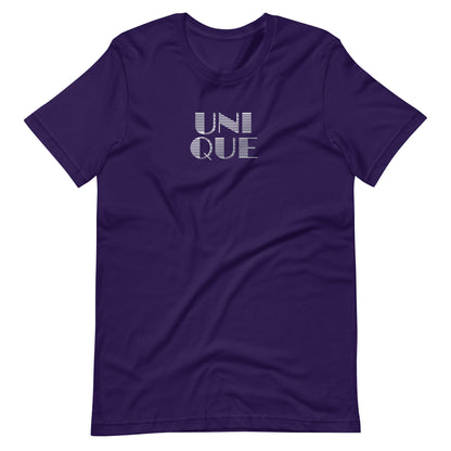Elyx "Unique" Linear Illusion Premium Woman Graphic Tee