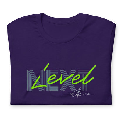 Next Level With Me Minimalist Graphic Tee