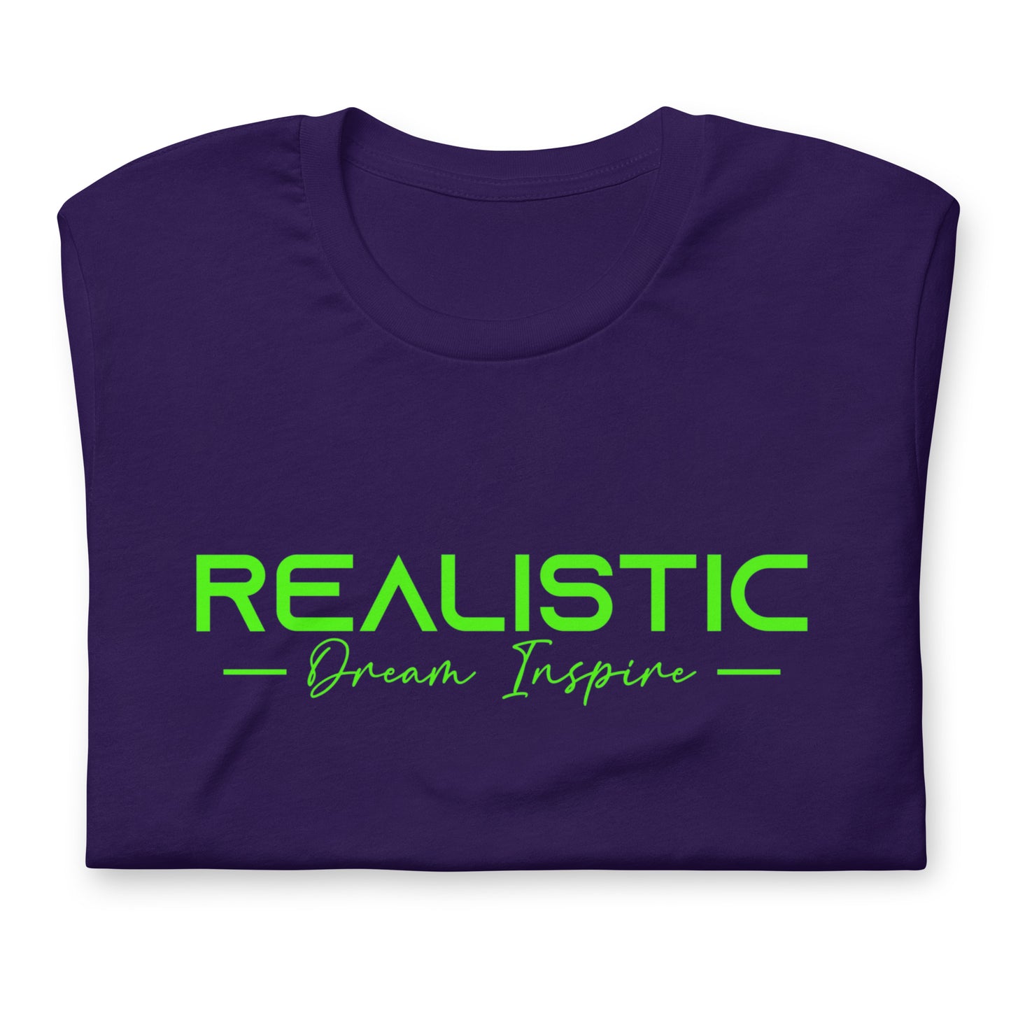 Realistic Dream Inspire Minimalist Graphic Tee