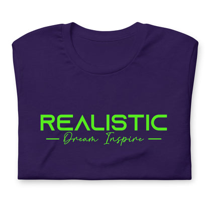 Realistic Dream Inspire Minimalist Graphic Tee