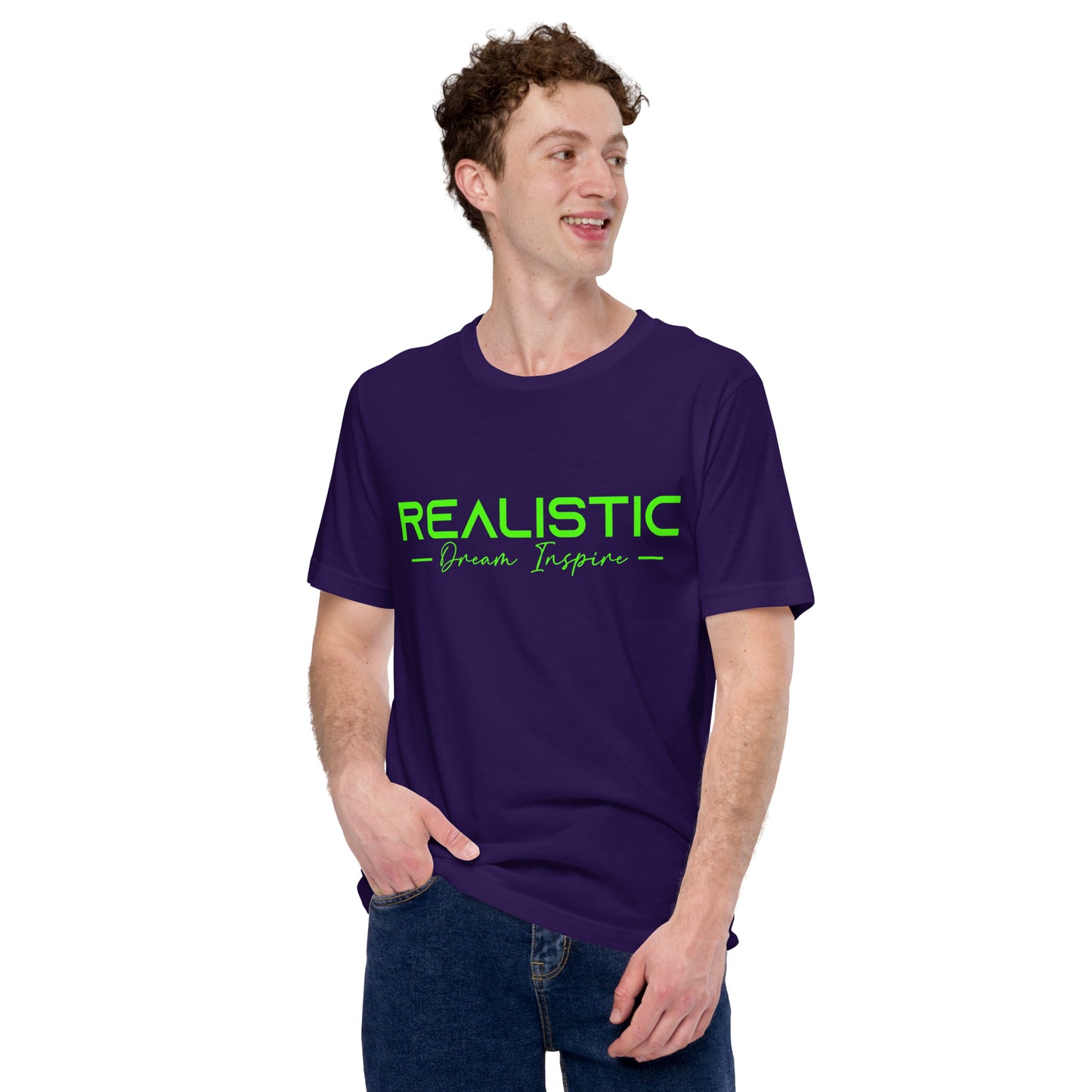 Realistic Dream Inspire Minimalist Graphic Tee