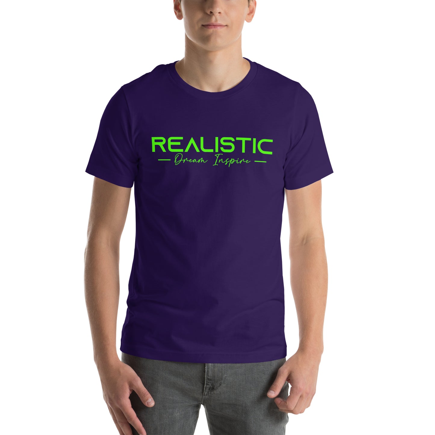 Realistic Dream Inspire Minimalist Graphic Tee