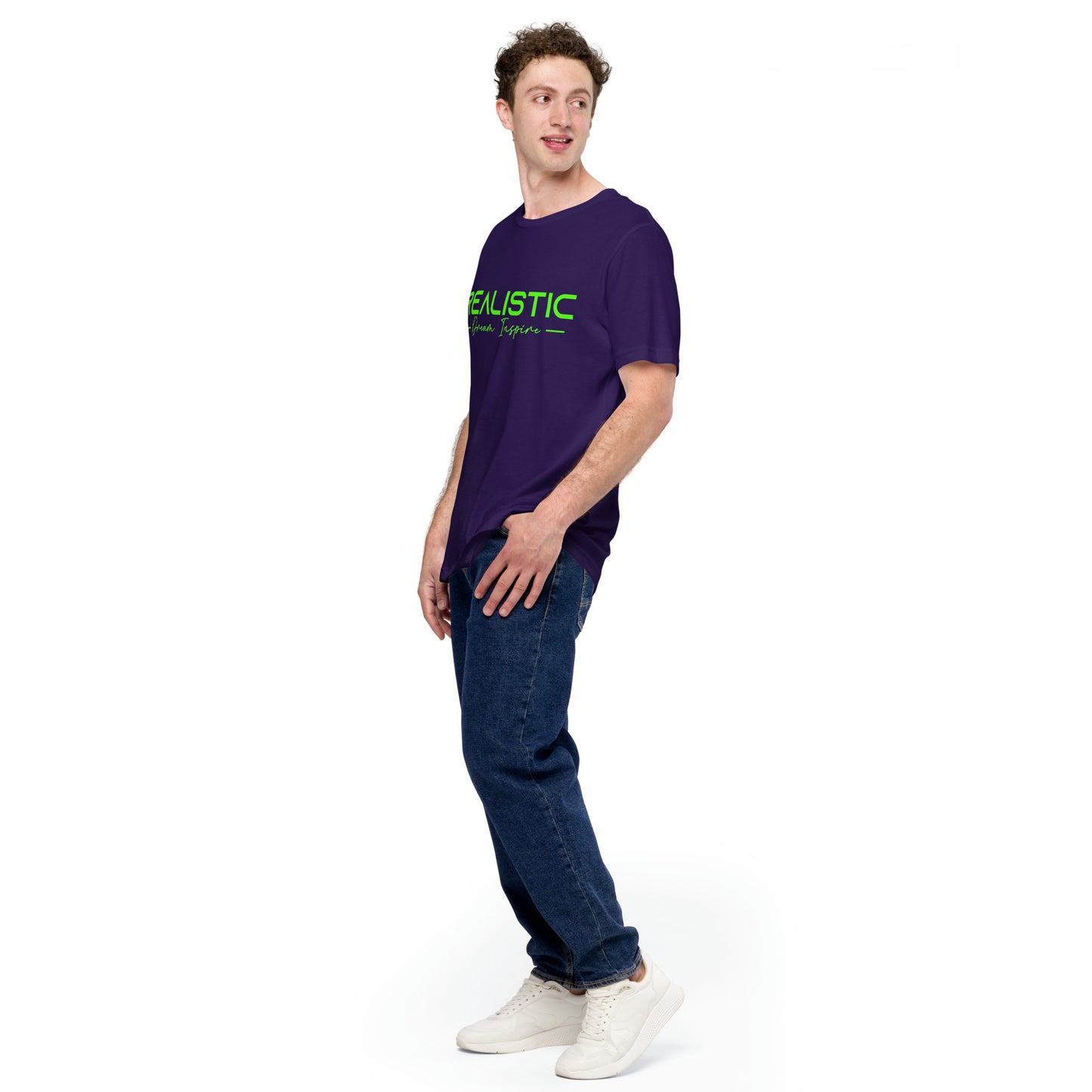 Realistic Dream Inspire Minimalist Graphic Tee