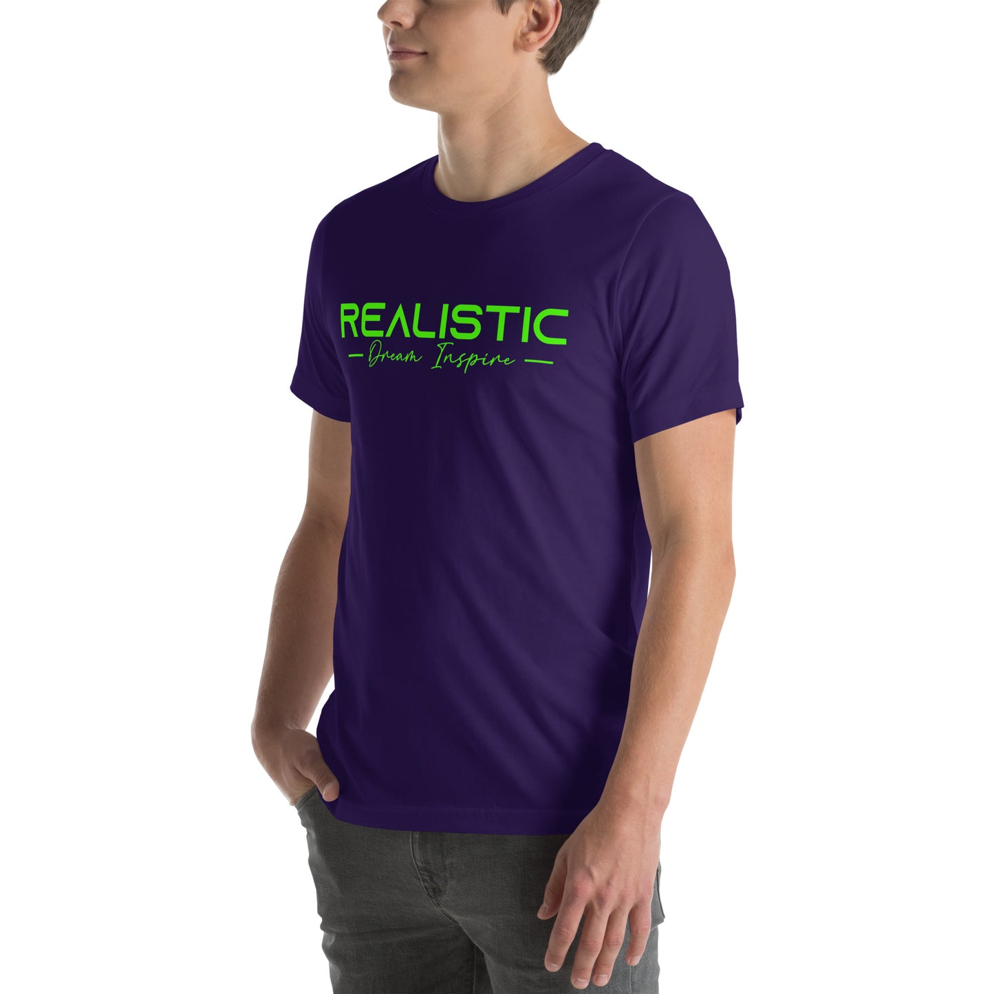 Realistic Dream Inspire Minimalist Graphic Tee