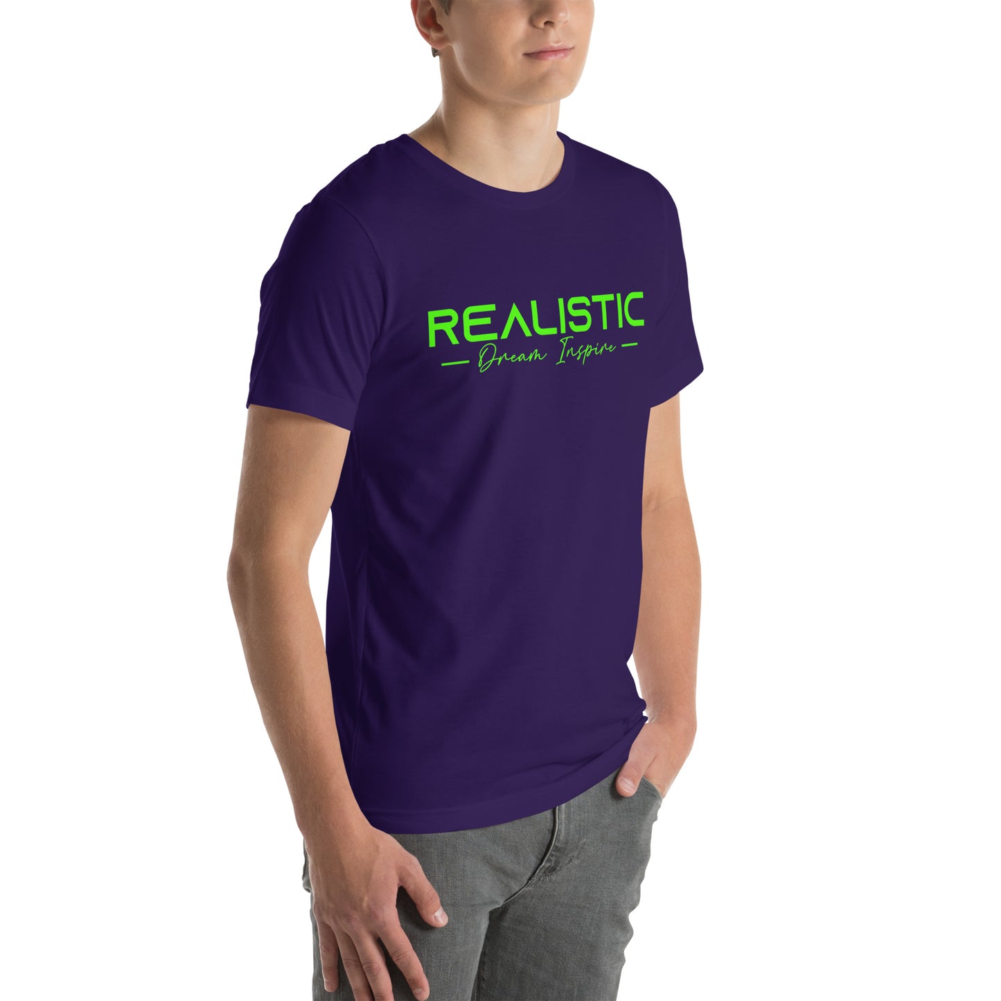 Realistic Dream Inspire Minimalist Graphic Tee