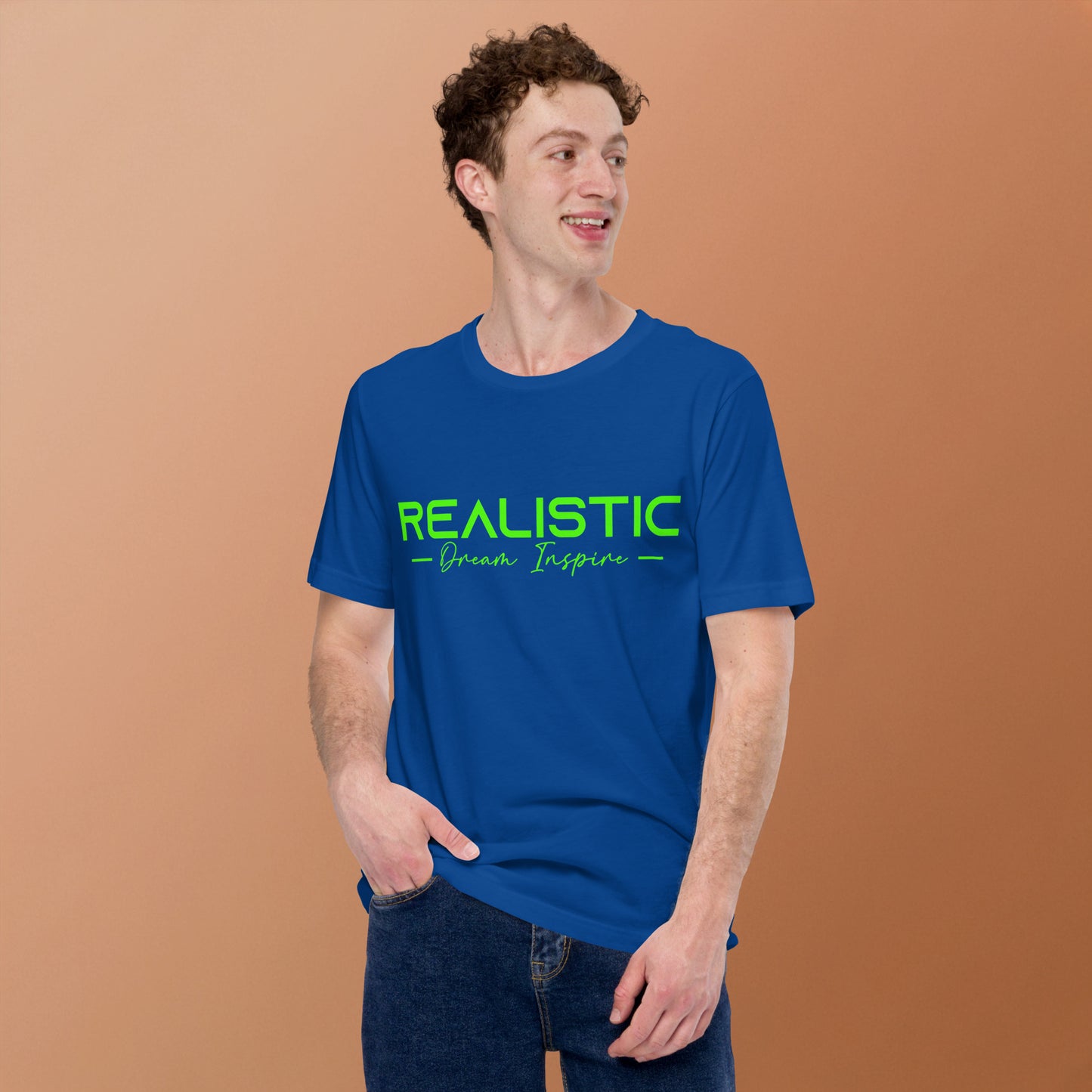Realistic Dream Inspire Minimalist Graphic Tee